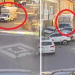 Freni bosalan kamyonet ortaligi birbirine katti 7mB2BCKr